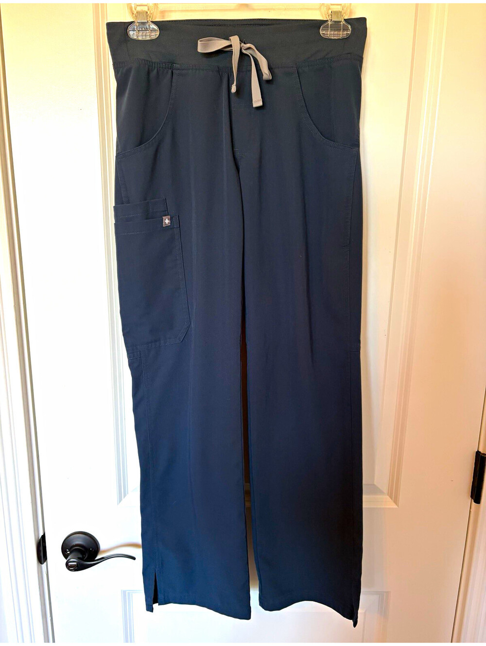 FIGS Technical Collection Women's Scrub Pants Navy XXS Microfiber Polyester
